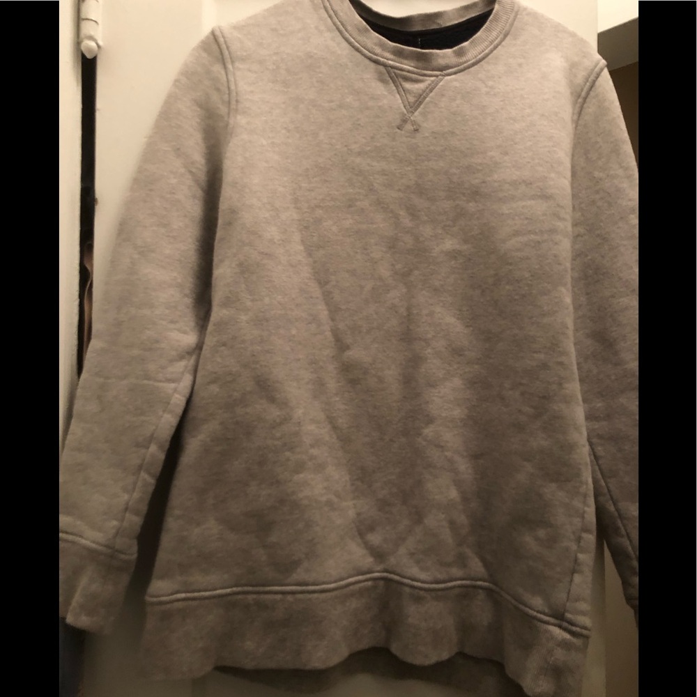 Rag & Bone Jean gray crew neck sweatshirt